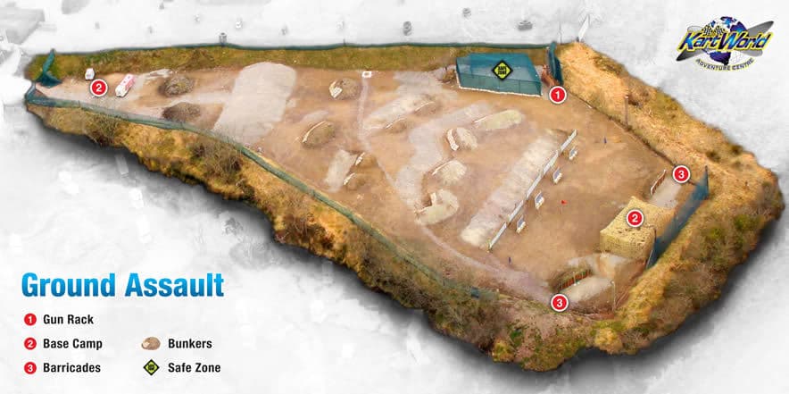 Ground Assault Paintball Arena
